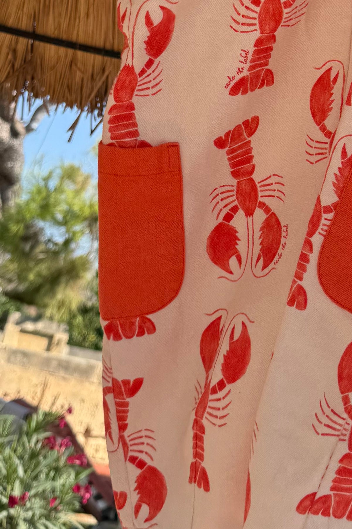 Sali Lobster Print Pant