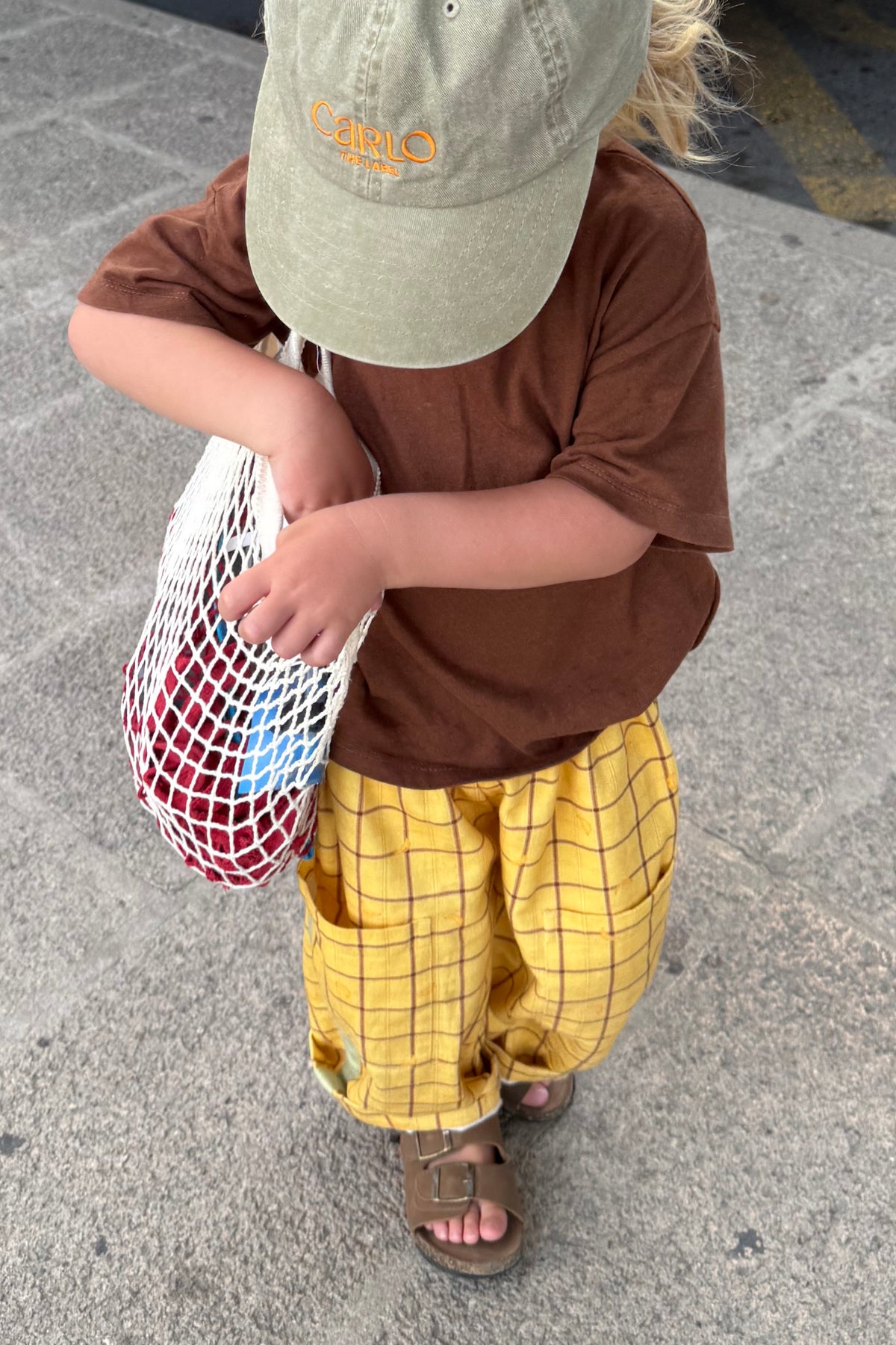 Malfi Banana Check Pant