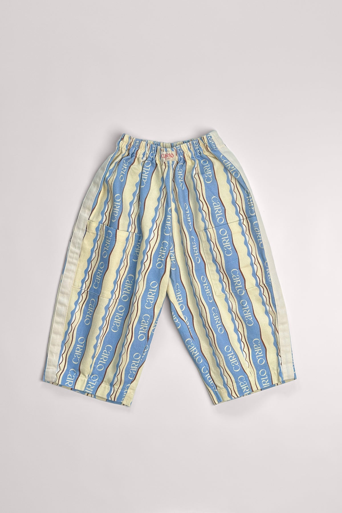 Malfi Carlo Buttercup Stripe Pant