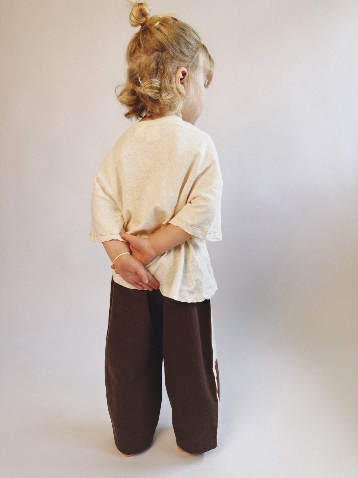 Malfi Chocolate Colourblock Pant