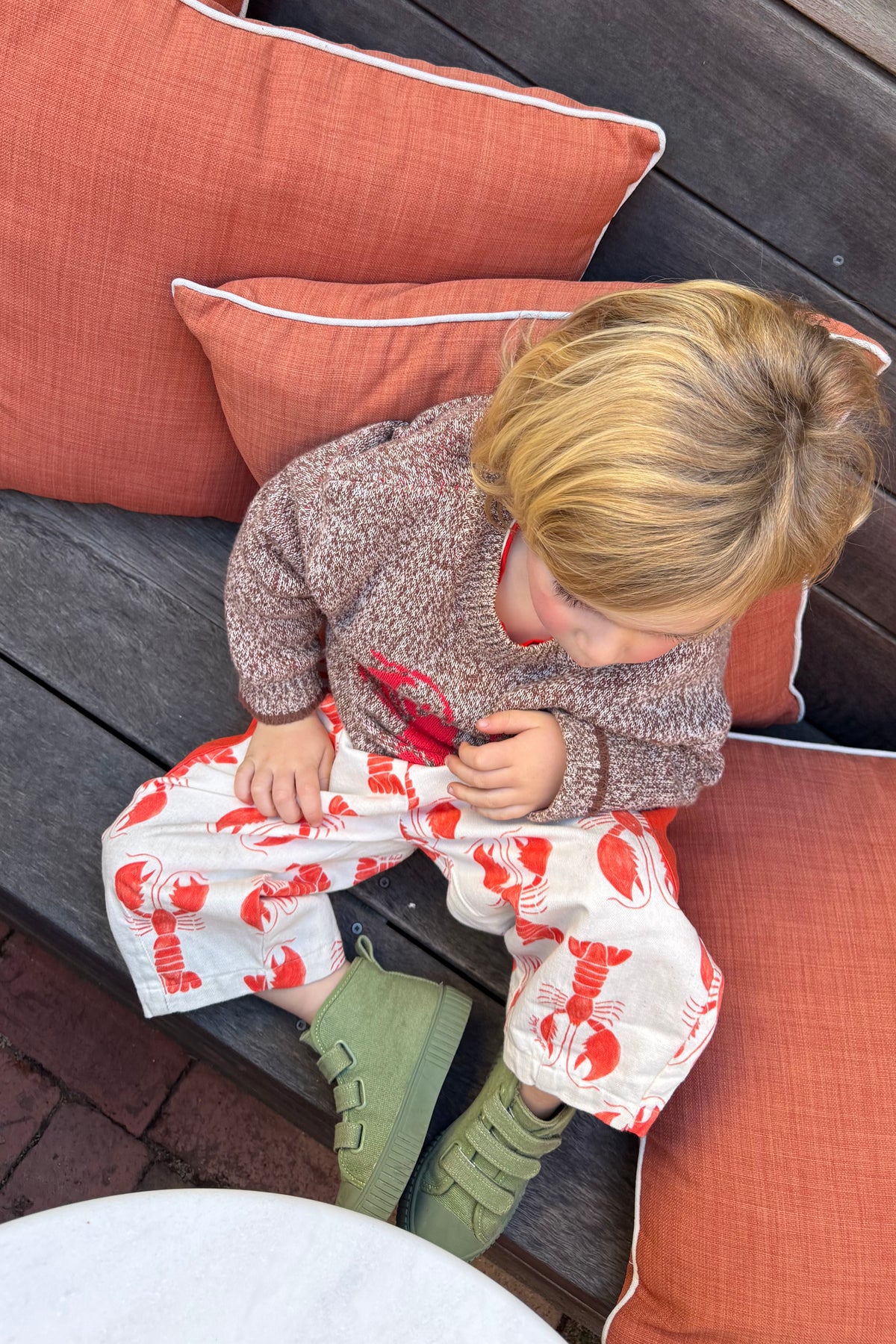 Sali Lobster Print Pant