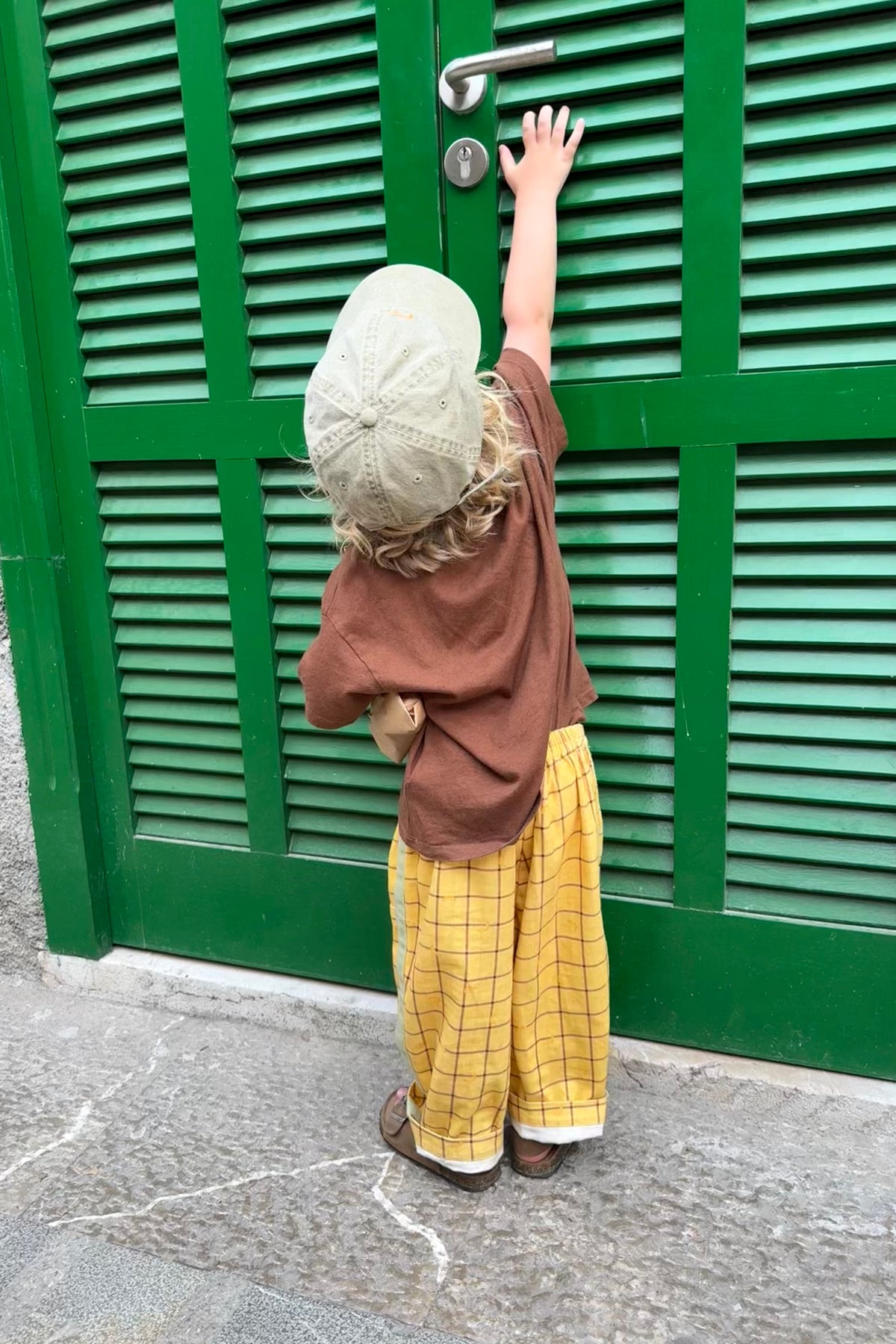 Malfi Banana Check Pant