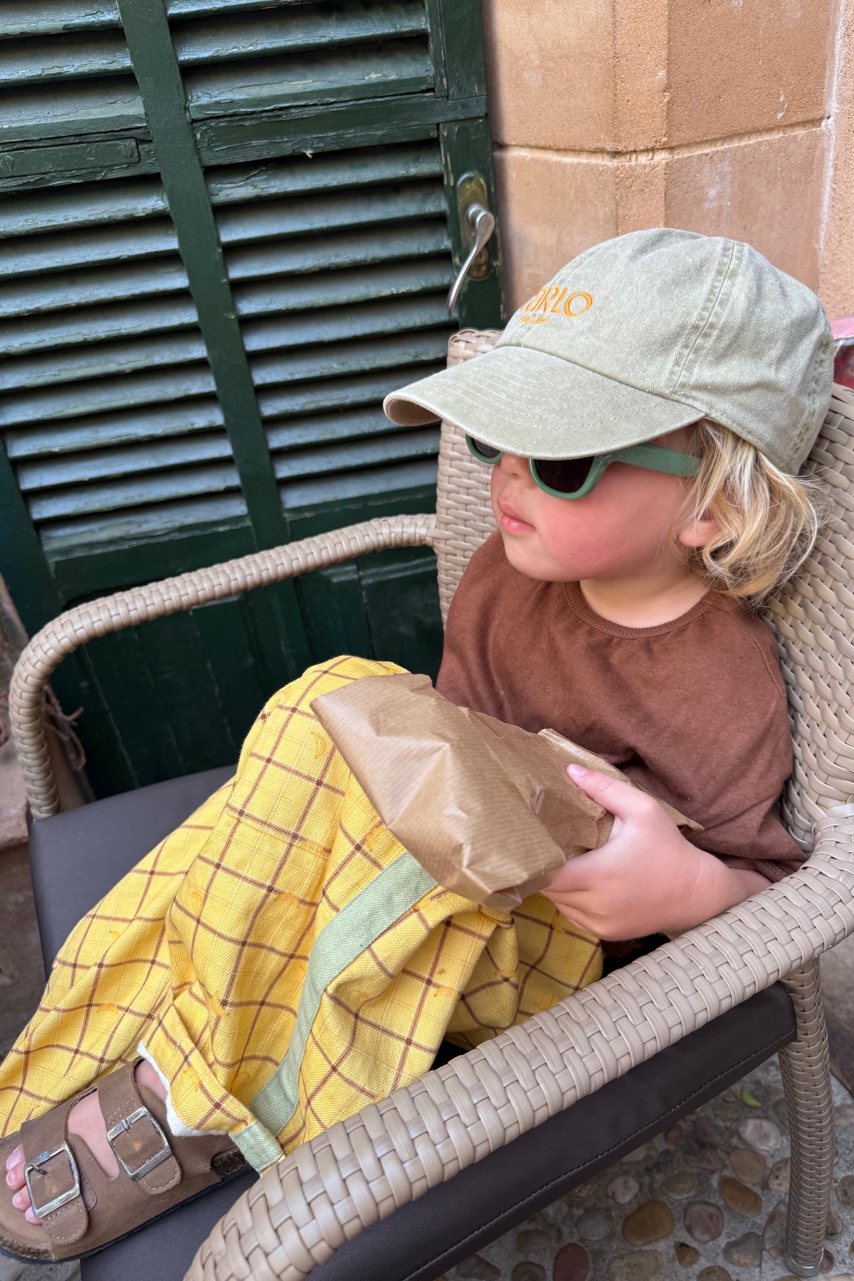 Malfi Banana Check Pant
