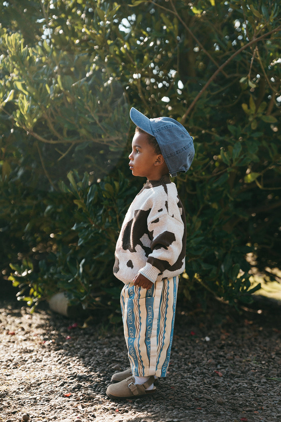 Malfi Carlo Buttercup Stripe Pant