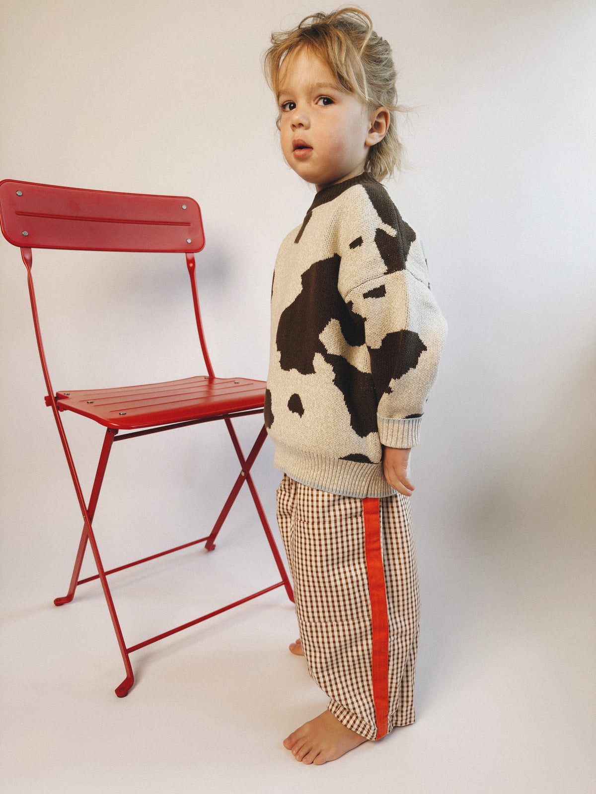Henry Cow Knit Jumper