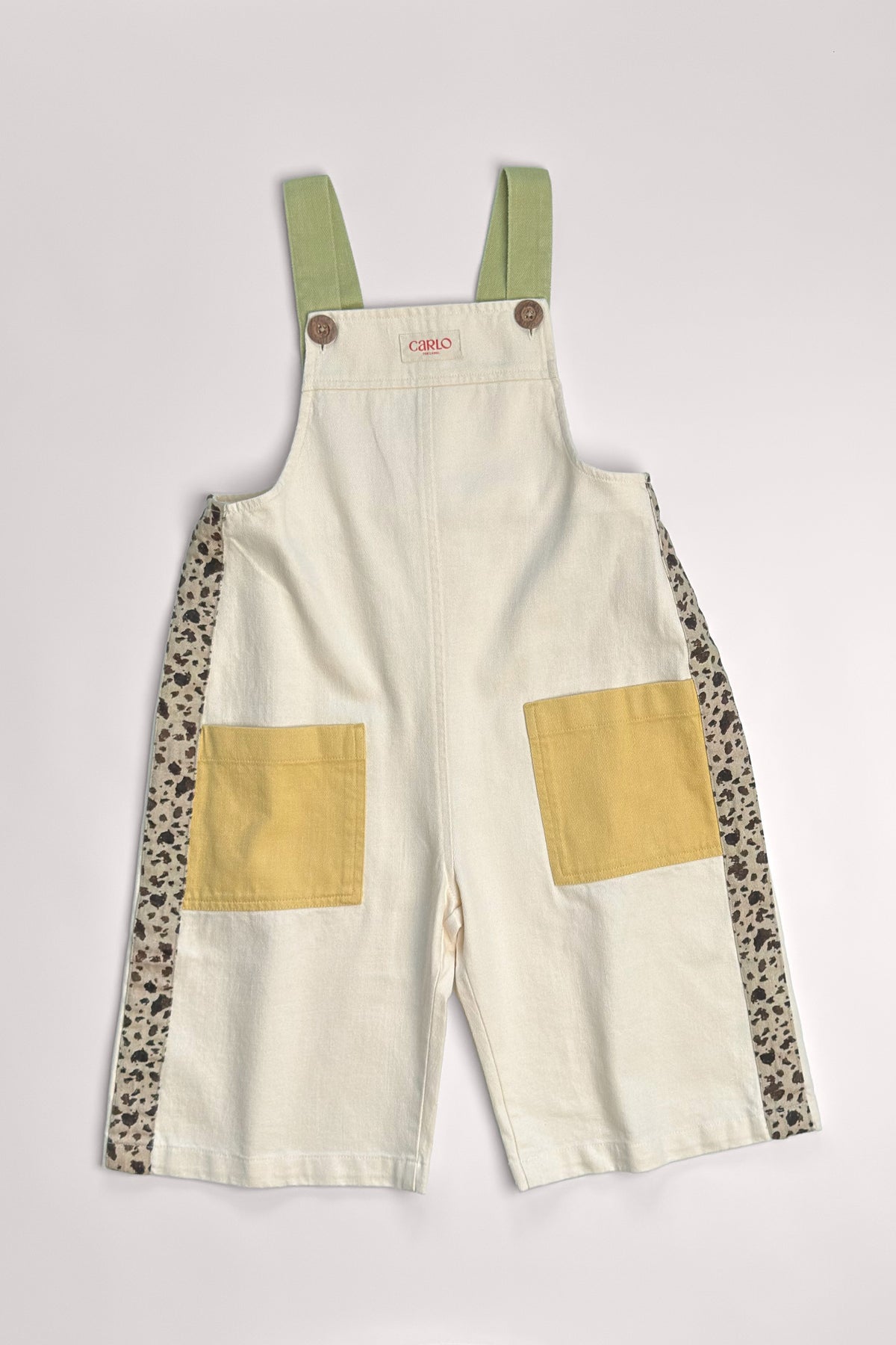 Joni Ivory Colourblock Dungaree