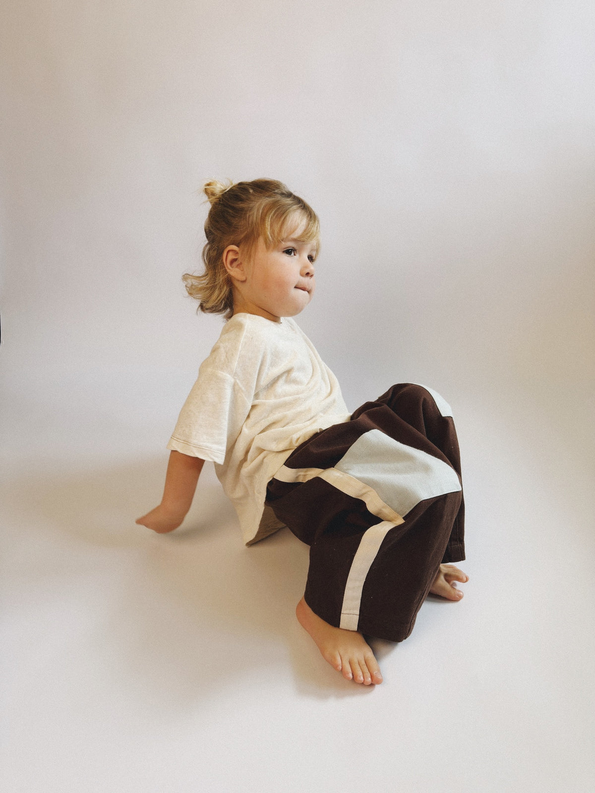 Malfi Chocolate Colourblock Pant