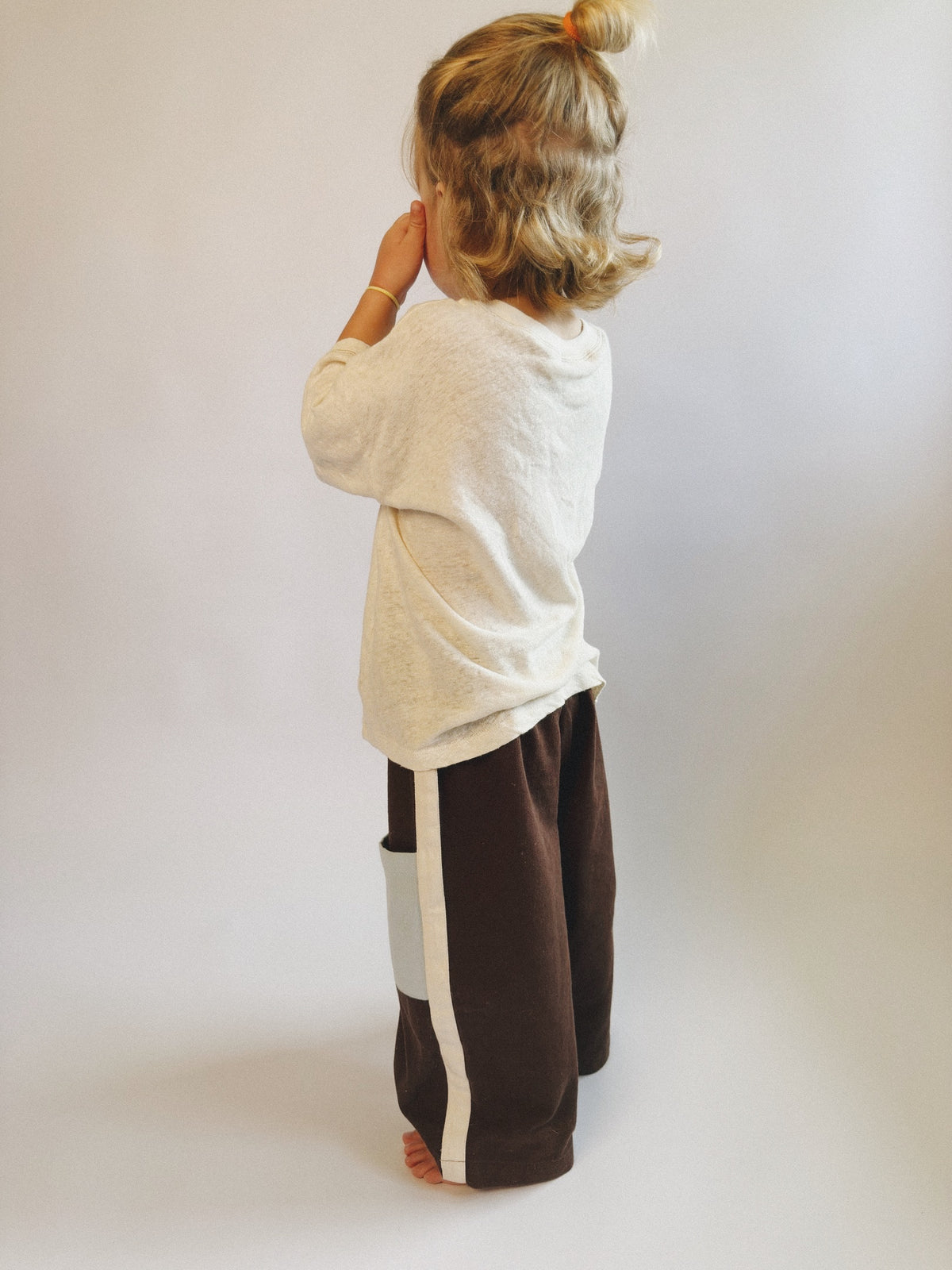 Malfi Chocolate Colourblock Pant