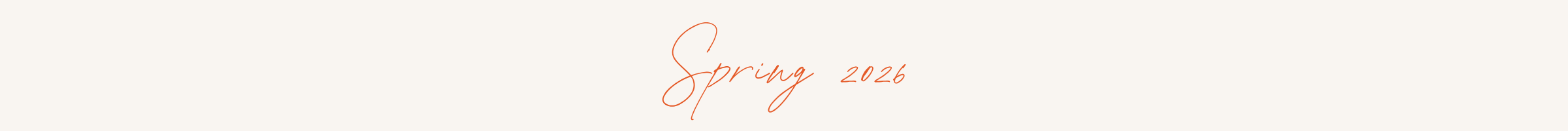 Spring 2026